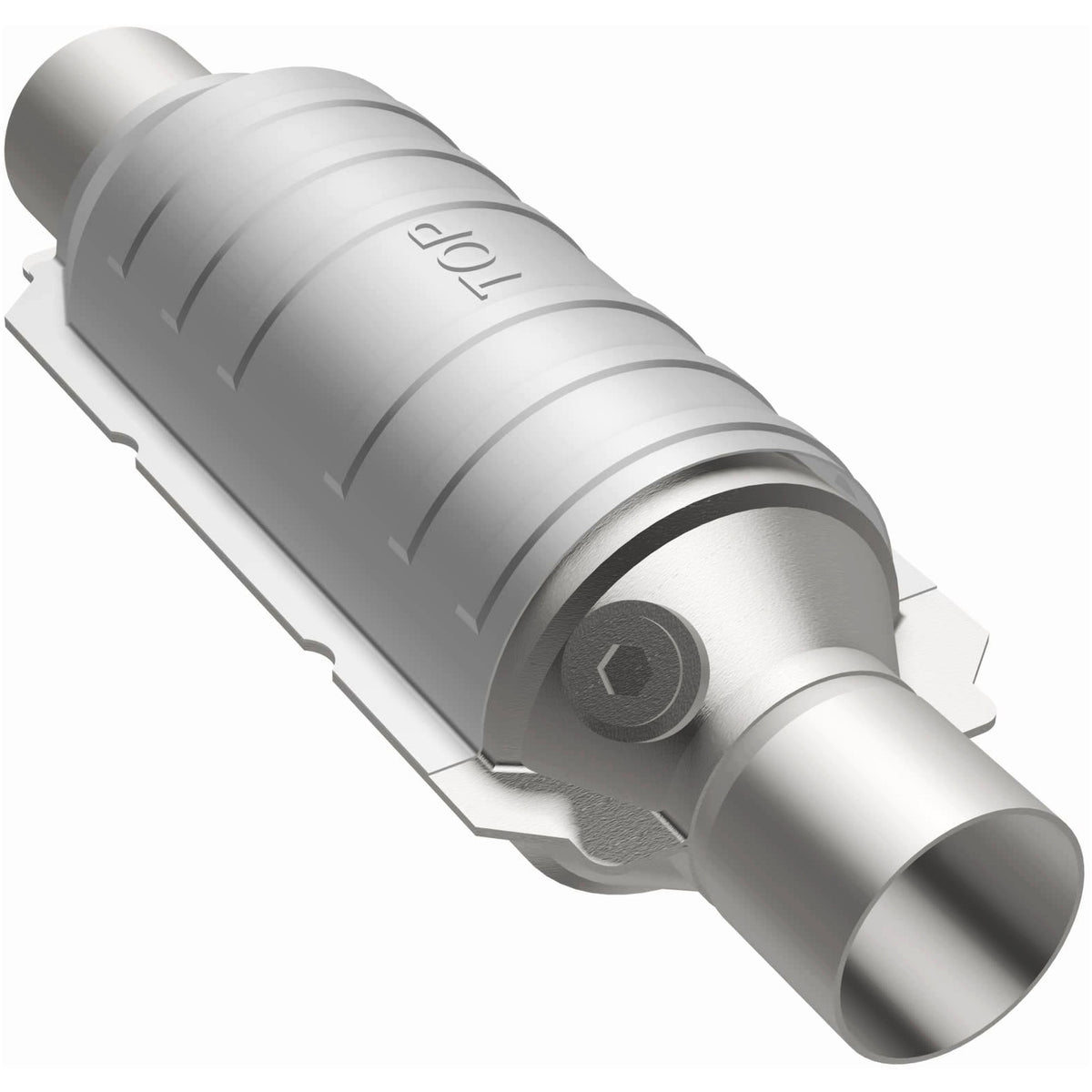 Stainless stainless steel catalytic converter from MagnaFlow Exhaust Products part number 99304HM