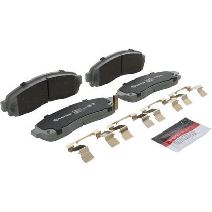 Disc Brake Pad Set with mounting hardware from Brembo part number P10042N