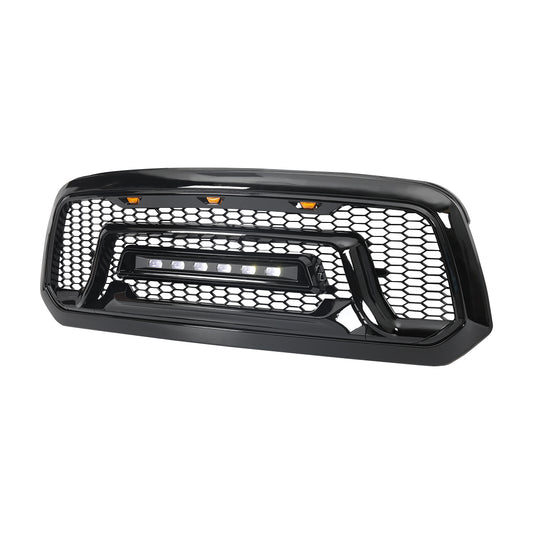 Glossy black abs plastic grille from AMERICAN MODIFIED part number AMDEBA00141