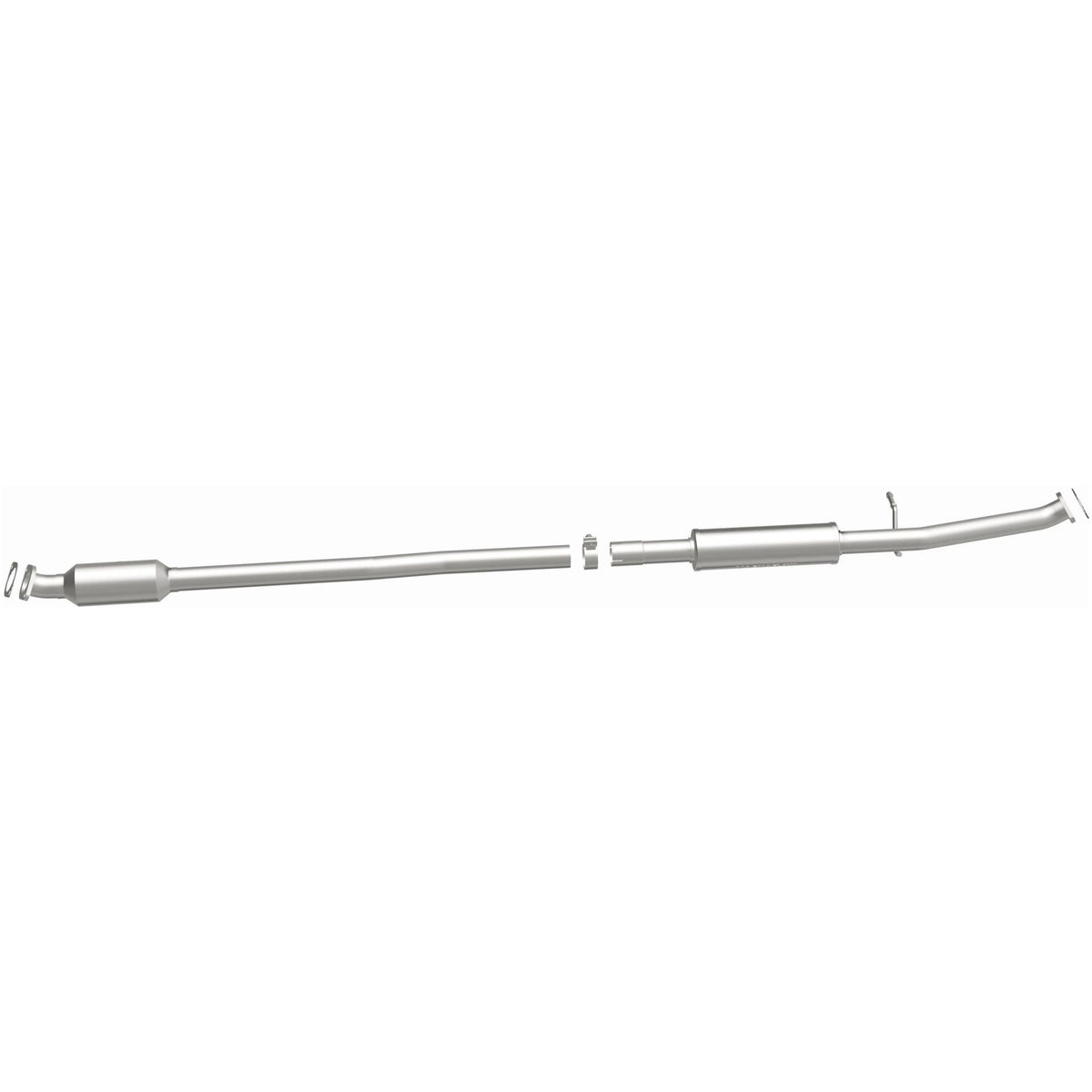 Stainless stainless steel catalytic converter from MagnaFlow Exhaust Products part number 21-145