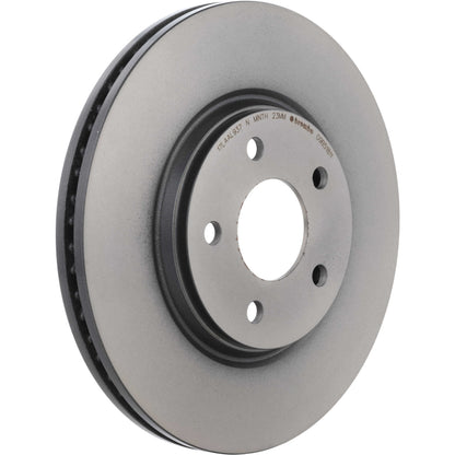 Gray cast iron disc brake rotor from Brembo part number 09.B518.11