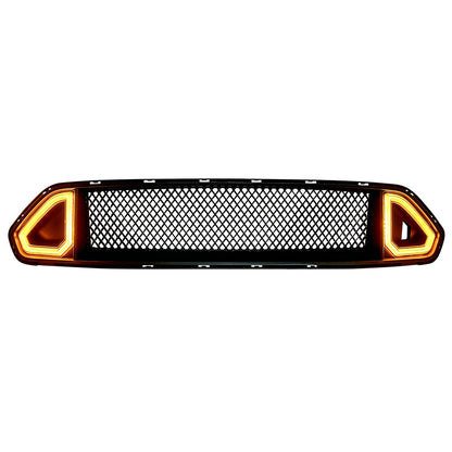 Matte black abs plastic grille from AMERICAN MODIFIED part number AMFMCA00607