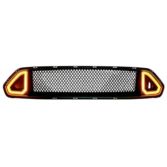 Matte black abs plastic grille from AMERICAN MODIFIED part number AMFMCA00607