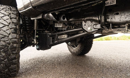 Black steel suspension lift kit from ReadyLift part number 43-23440