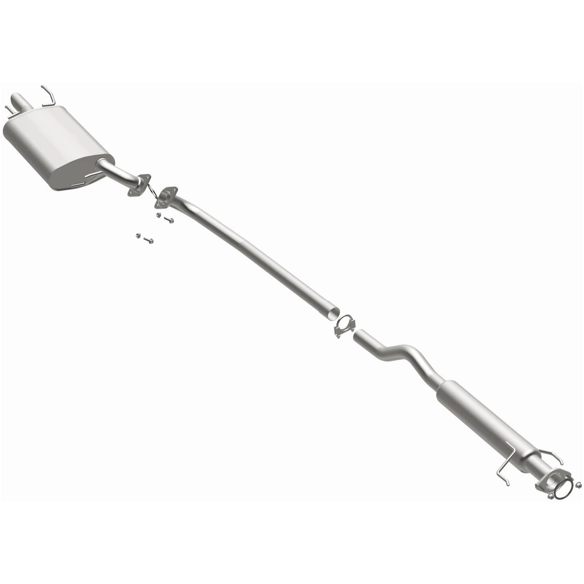 Satin exhaust system kit from BRExhaust part number 106-0262