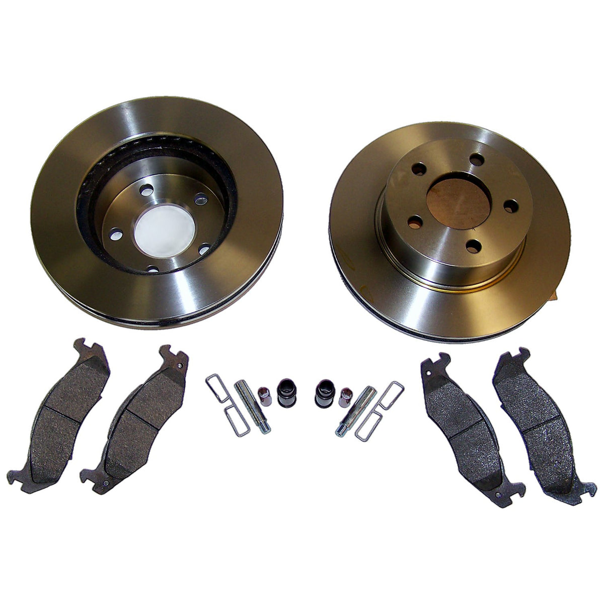 Unpainted brake rebuild kit from Crown Automotive Jeep Replacement part number 3251156K