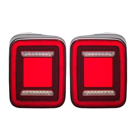Red red lens tail light set from AMERICAN MODIFIED part number AMJPEC00203