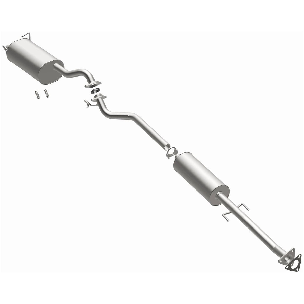 Satin exhaust system kit from BRExhaust part number 106-0621