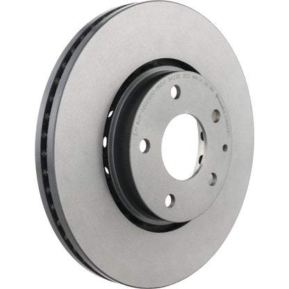 Gray cast iron disc brake rotor from Brembo part number 09.D628.11
