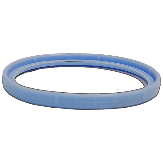 Blue fuel injection throttle body mounting gasket from Crown Automotive Jeep Replacement part number 4593899AA