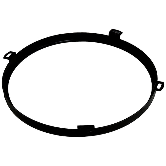 Black headlight retaining ring from Crown Automotive Jeep Replacement part number 68003772BLK