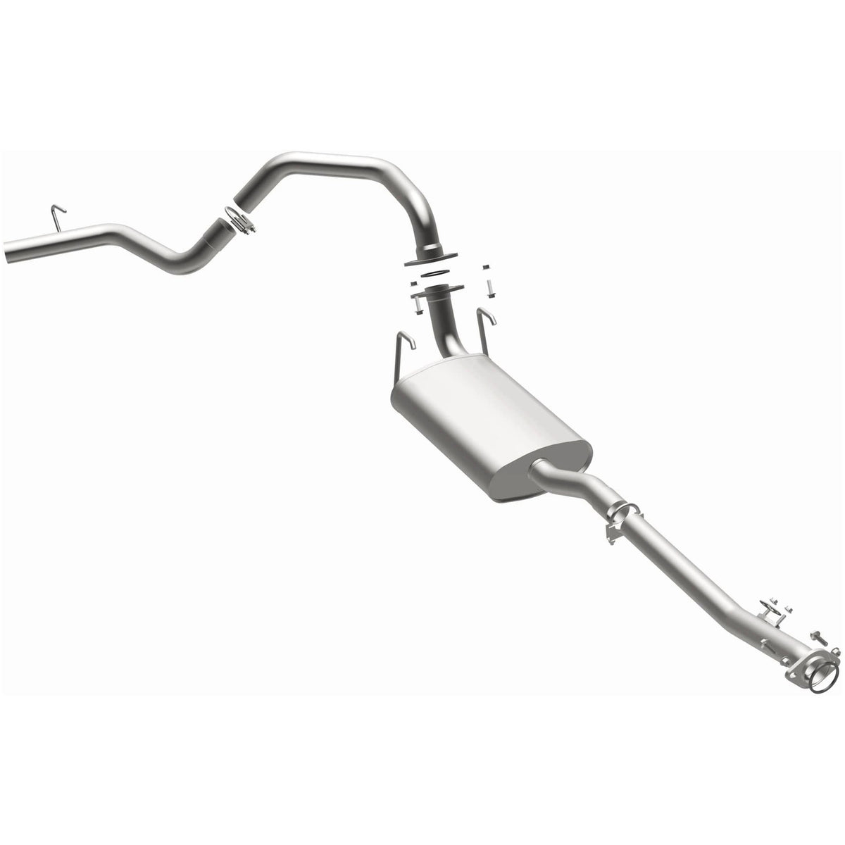 Satin exhaust system kit from BRExhaust part number 106-0023