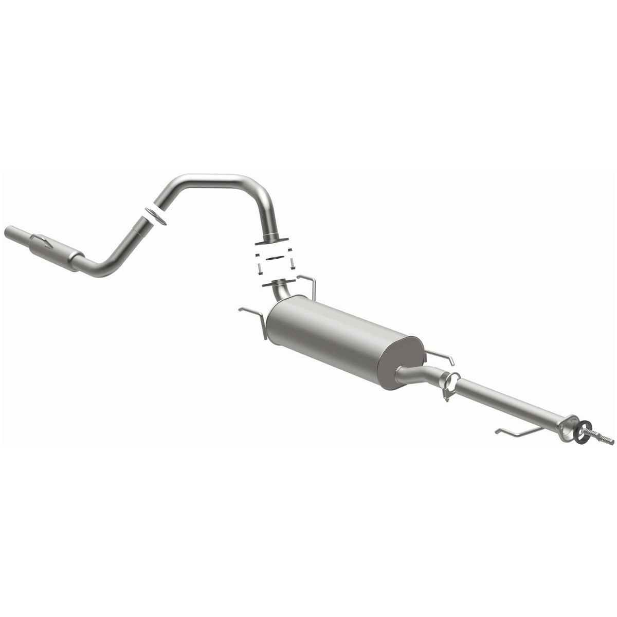 Satin exhaust system kit from BRExhaust part number 106-0075