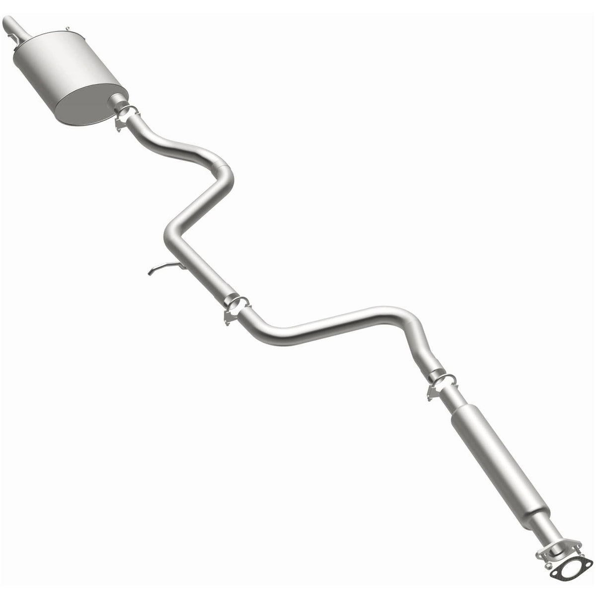 Satin exhaust system kit from BRExhaust part number 106-0015