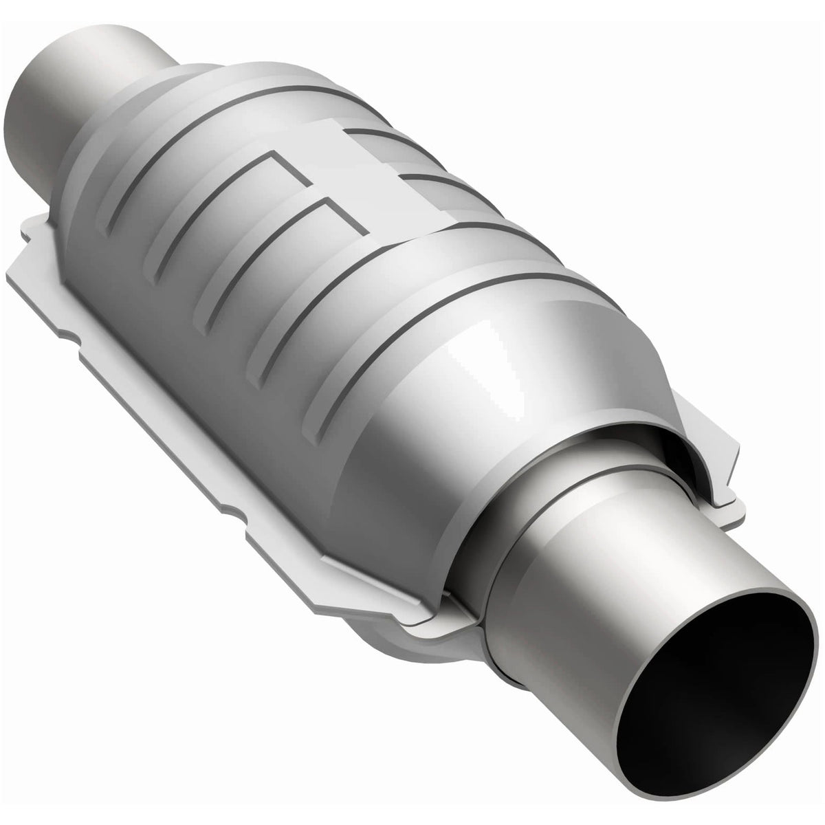 Stainless stainless steel catalytic converter from MagnaFlow Exhaust Products part number 557306