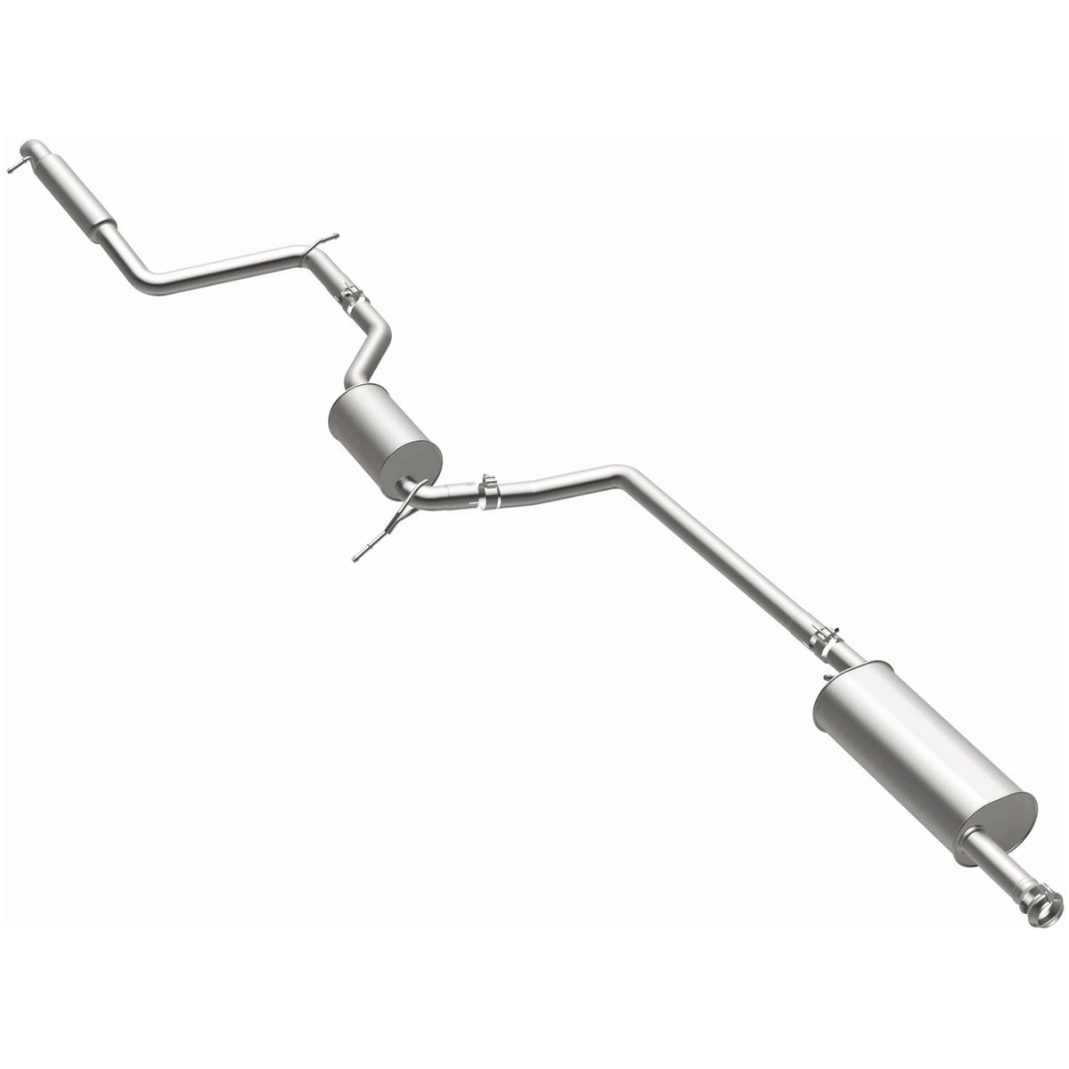 Satin exhaust system kit from BRExhaust part number 106-0973