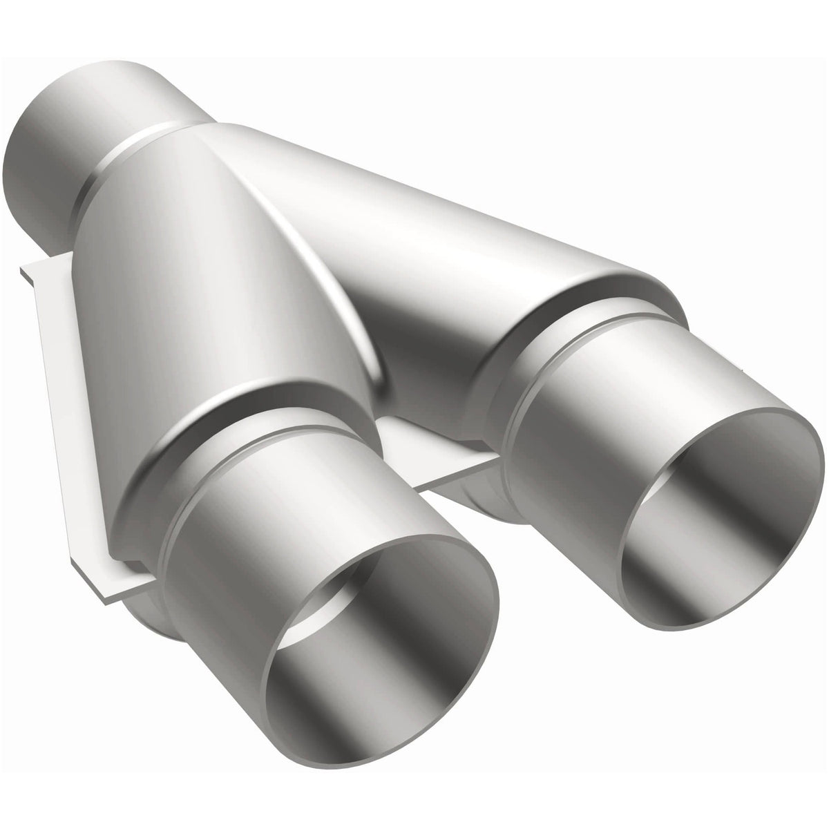 Satin stainless steel exhaust y pipe from MagnaFlow Exhaust Products part number 10768