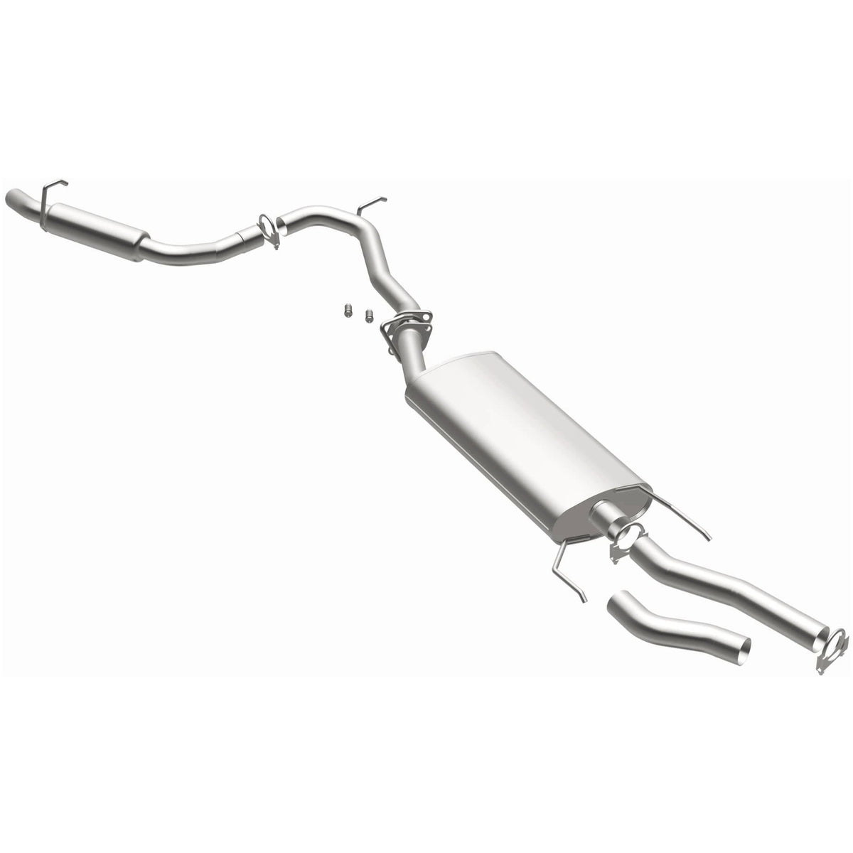 Satin exhaust system kit from BRExhaust part number 106-0717