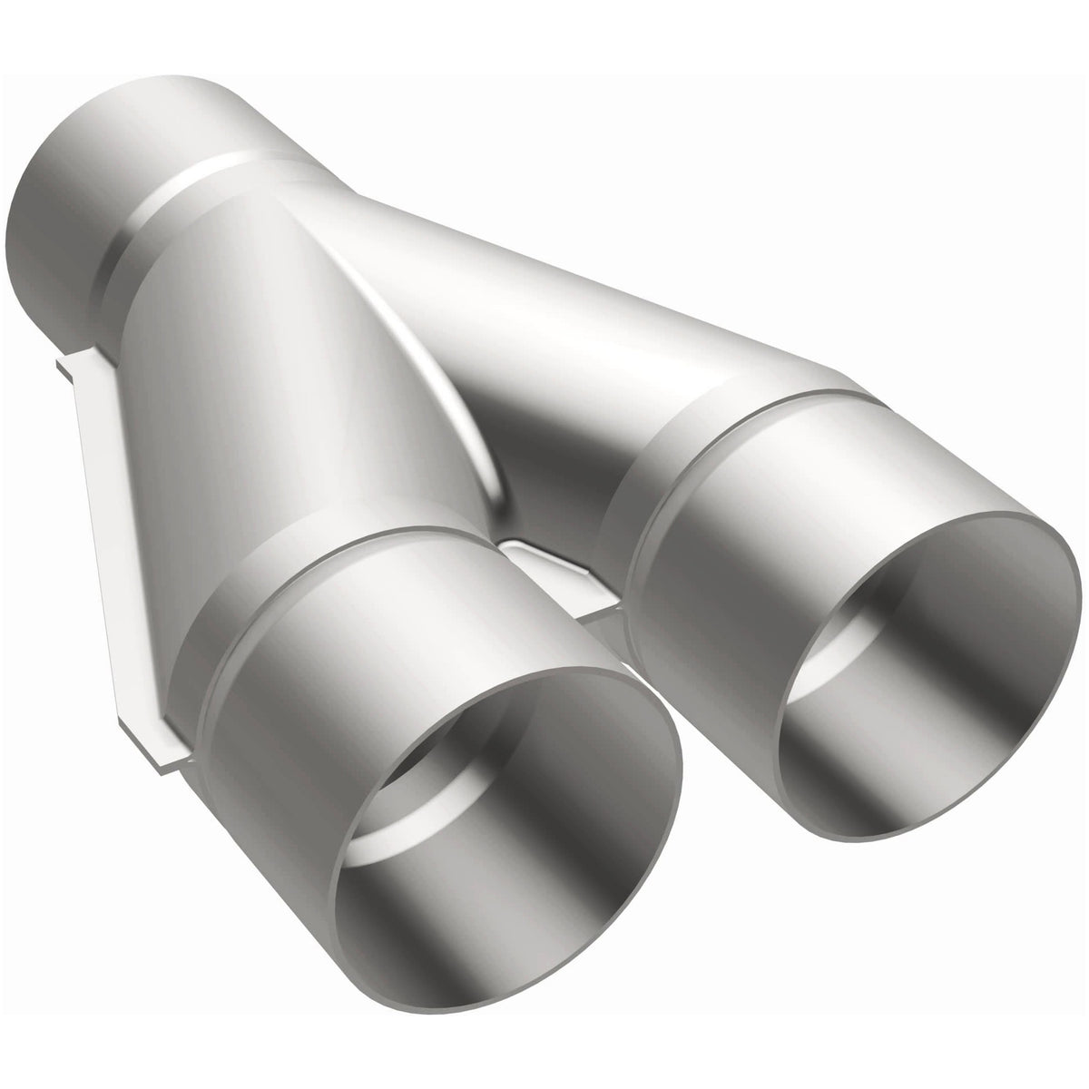 Satin stainless steel exhaust y pipe from MagnaFlow Exhaust Products part number 10798