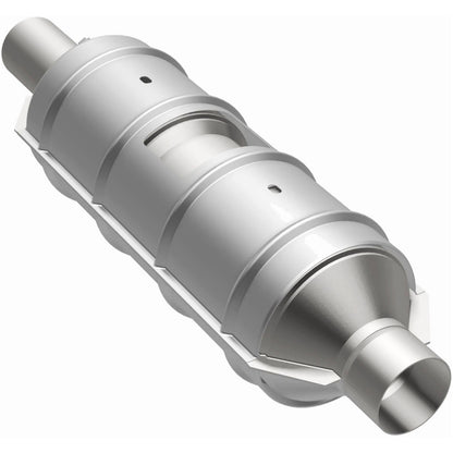 Stainless stainless steel catalytic converter from MagnaFlow Exhaust Products part number 55400