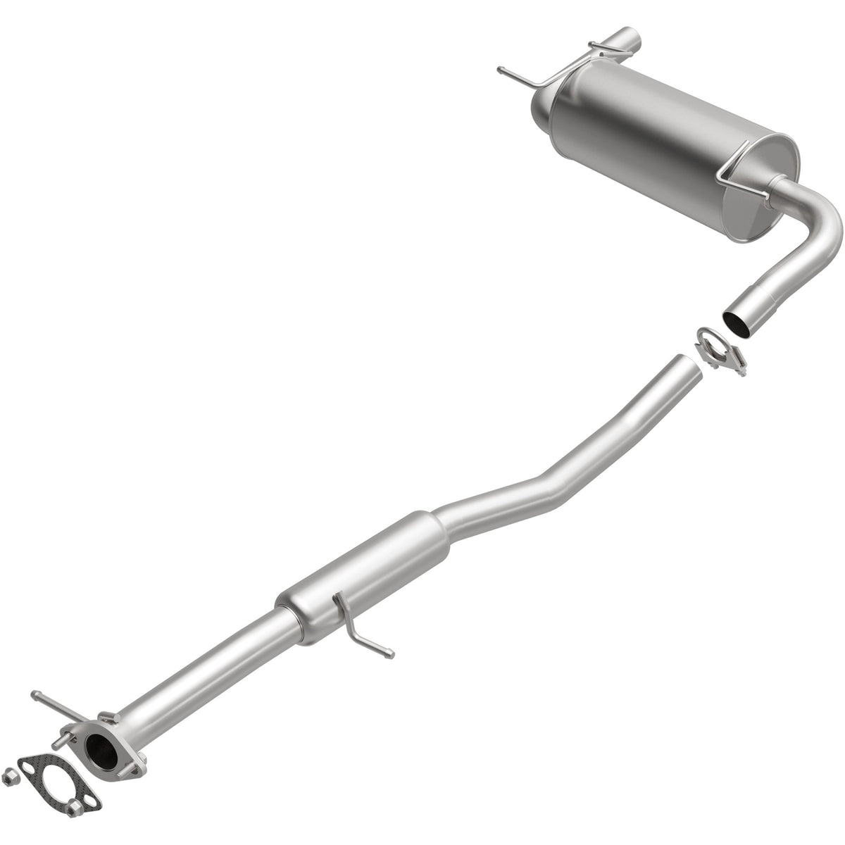 Satin exhaust system kit from BRExhaust part number 106-0246