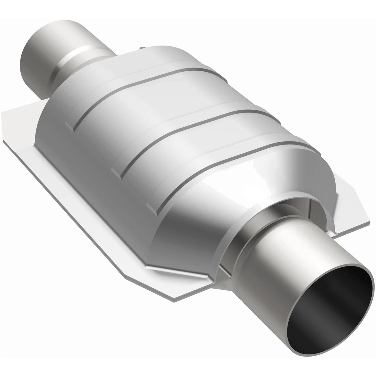 Stainless stainless steel catalytic converter from MagnaFlow Exhaust Products part number 91034