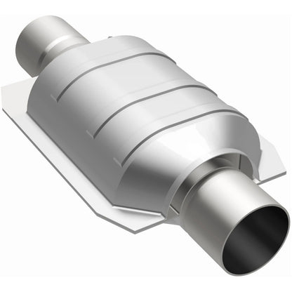 Stainless stainless steel catalytic converter from MagnaFlow Exhaust Products part number 91034