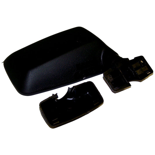 Black door mirror from Crown Automotive Jeep Replacement part number 55016210