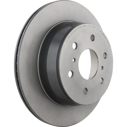 Gray cast iron disc brake rotor from Brembo part number 09.B534.11