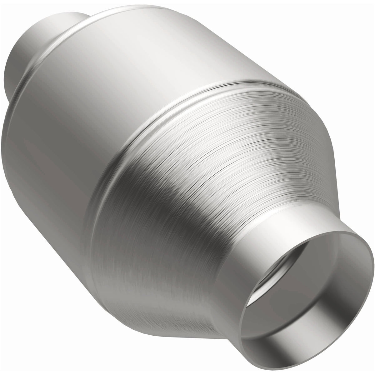 Stainless stainless steel catalytic converter from MagnaFlow Exhaust Products part number 51656