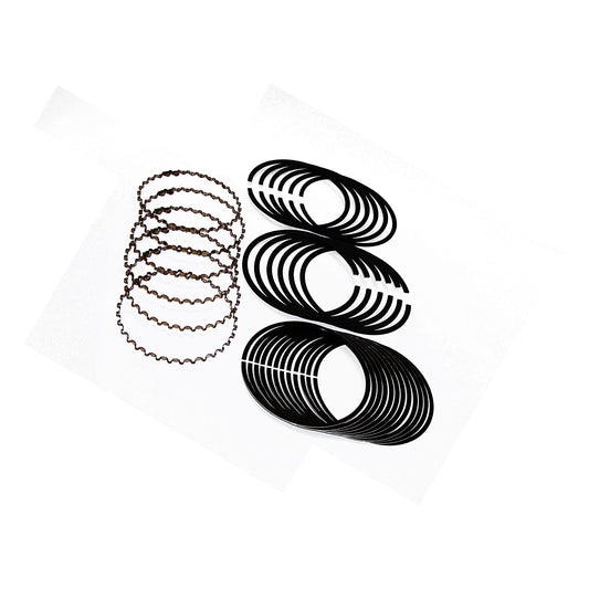 Unpainted engine piston ring set from Crown Automotive Jeep Replacement part number 4798878010