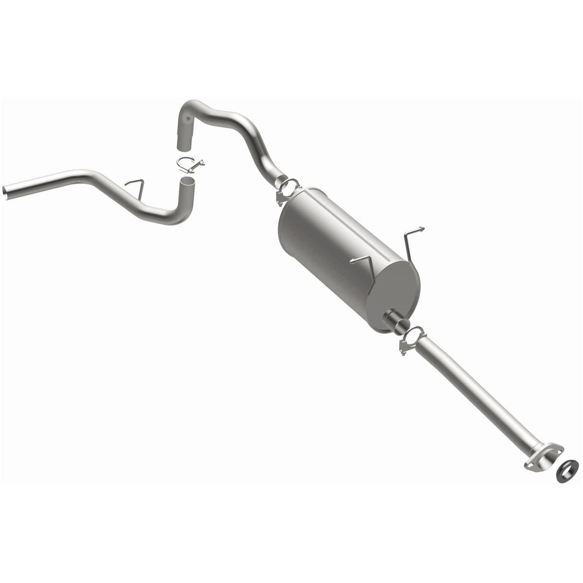 Satin exhaust system kit from BRExhaust part number 106-0462