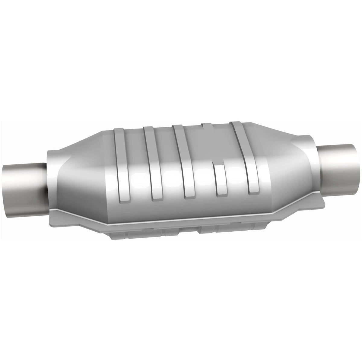 Stainless stainless steel catalytic converter from MagnaFlow Exhaust Products part number 459006