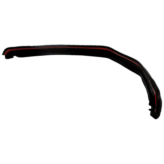 Black windshield frame weatherstrip seal from Crown Automotive Jeep Replacement part number 55395101AB