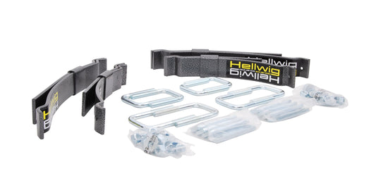 Silver hammertone leaf helper spring from Hellwig part number 1515