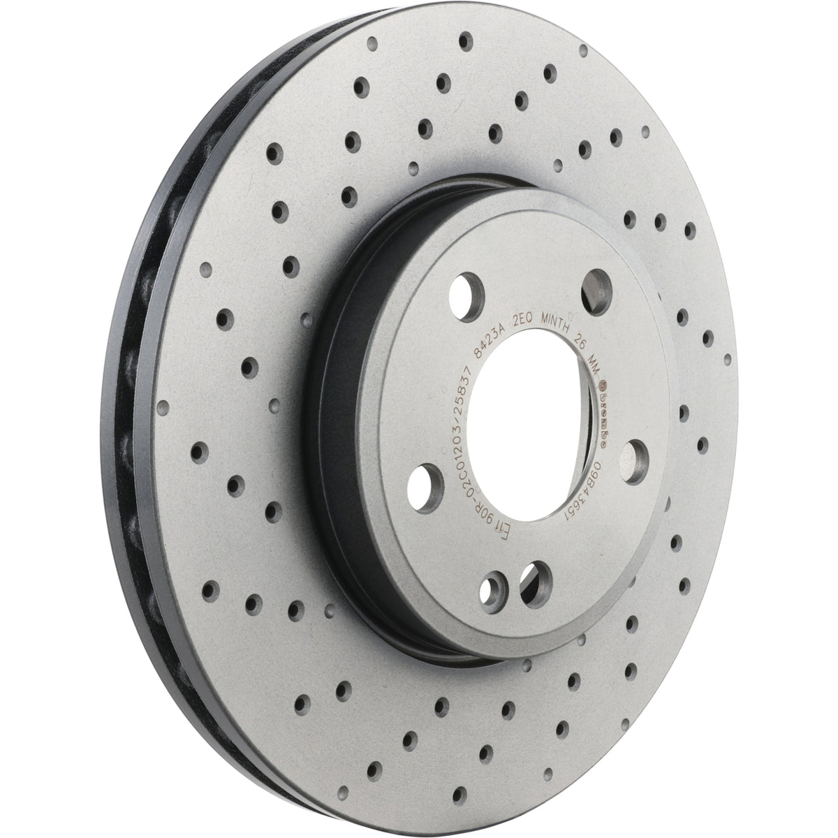 Disc Brake Rotor from Brembo part number 09.B436.51