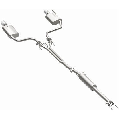 Satin exhaust system kit from BRExhaust part number 106-0167