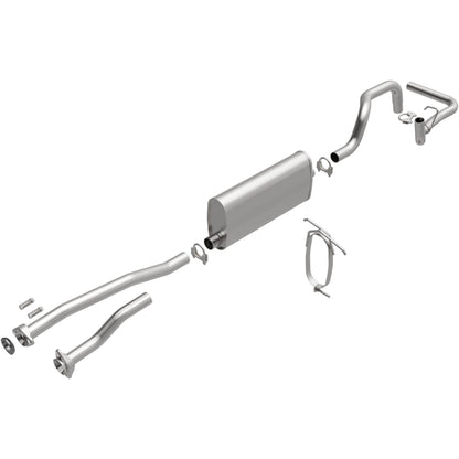 Satin exhaust system kit from BRExhaust part number 106-0178