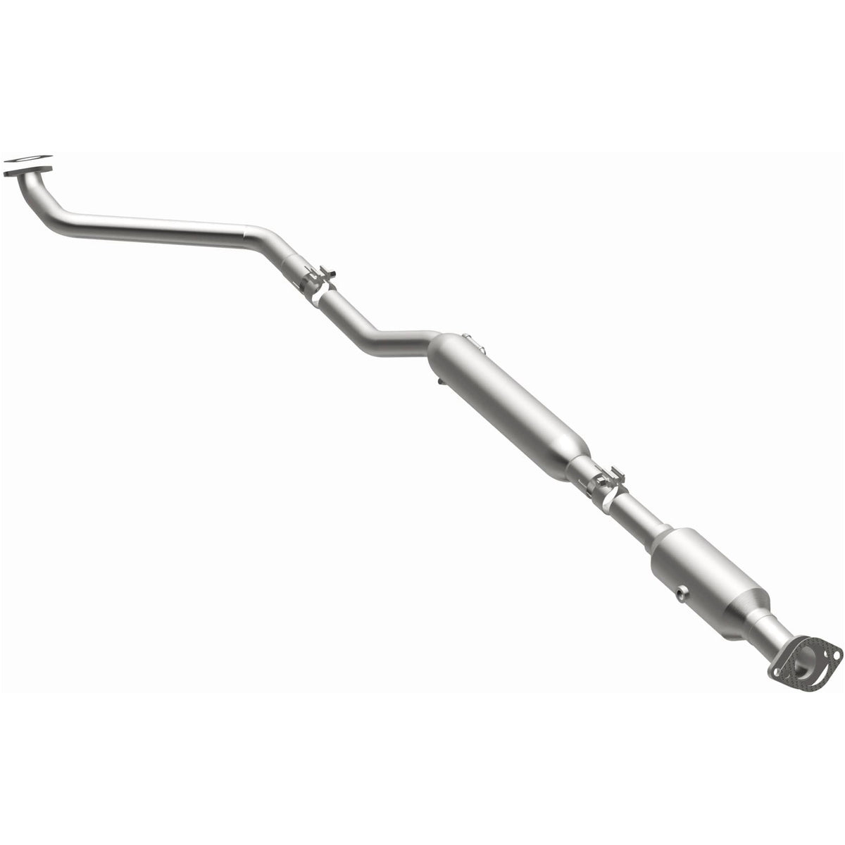 Stainless stainless steel catalytic converter from MagnaFlow Exhaust Products part number 52828
