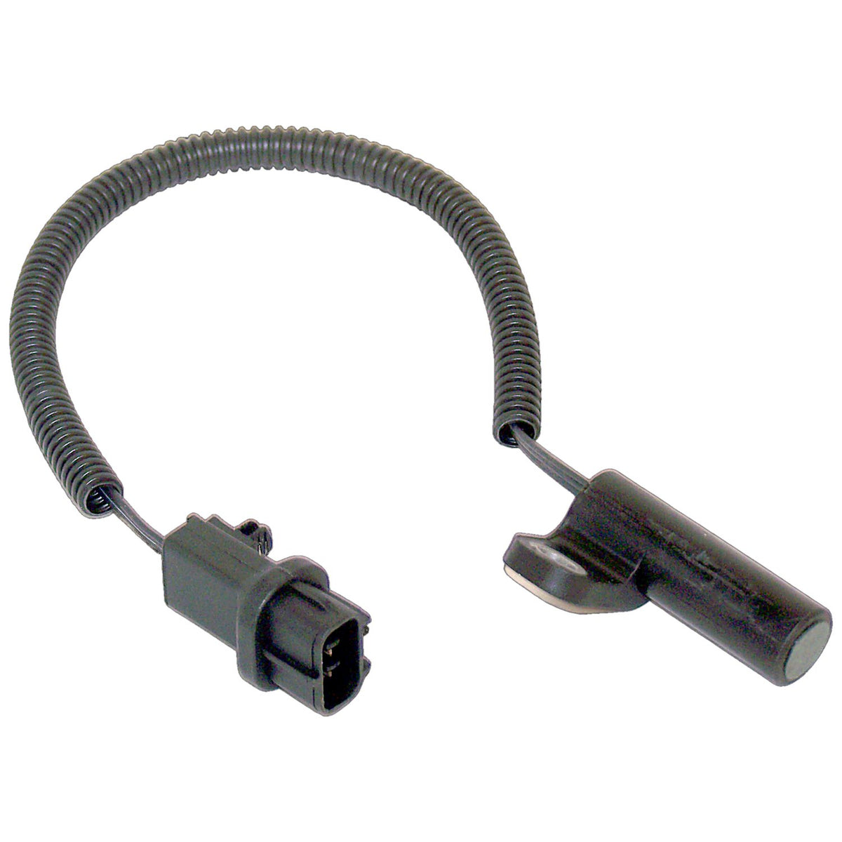Black engine crankshaft position sensor from Crown Automotive Jeep Replacement part number 4897321AA