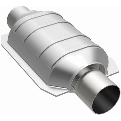 Stainless stainless steel catalytic converter from MagnaFlow Exhaust Products part number 441005