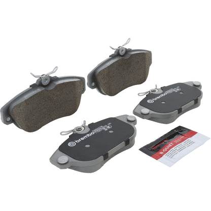 Disc Brake Pad Set with mounting hardware from Brembo part number P86007N