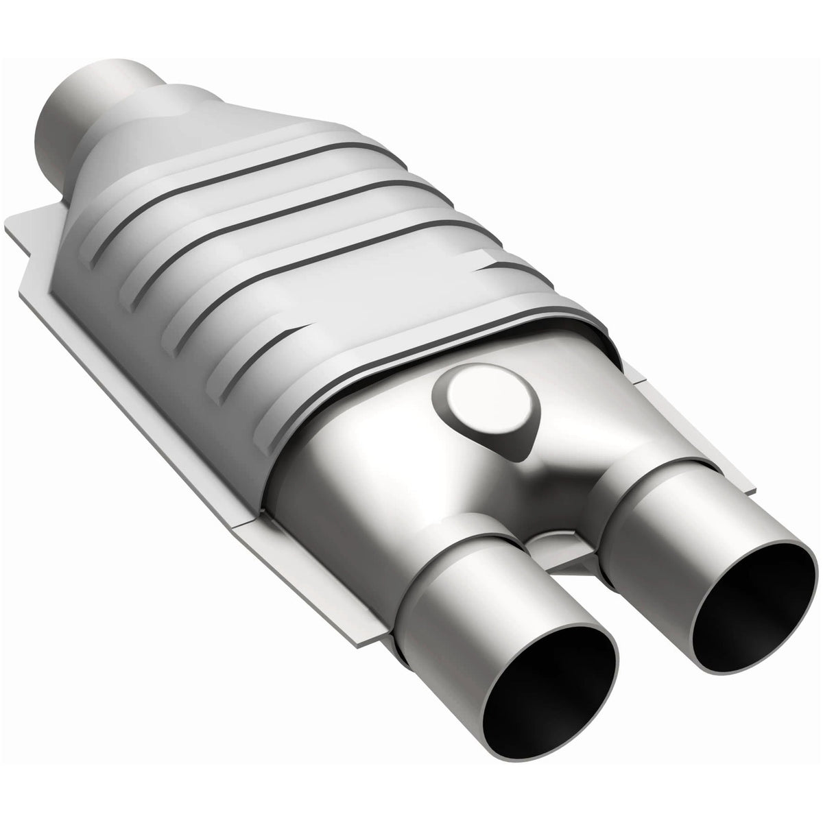 Stainless stainless steel catalytic converter from MagnaFlow Exhaust Products part number 333007