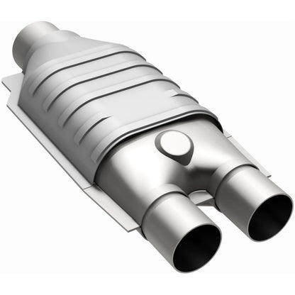 Stainless stainless steel catalytic converter from MagnaFlow Exhaust Products part number 333007