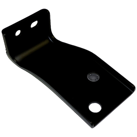 Black bumper mounting bracket from Crown Automotive Jeep Replacement part number 55397116AB