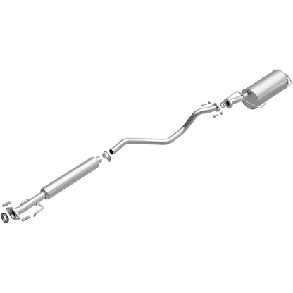 Satin exhaust system kit from BRExhaust part number 106-0057