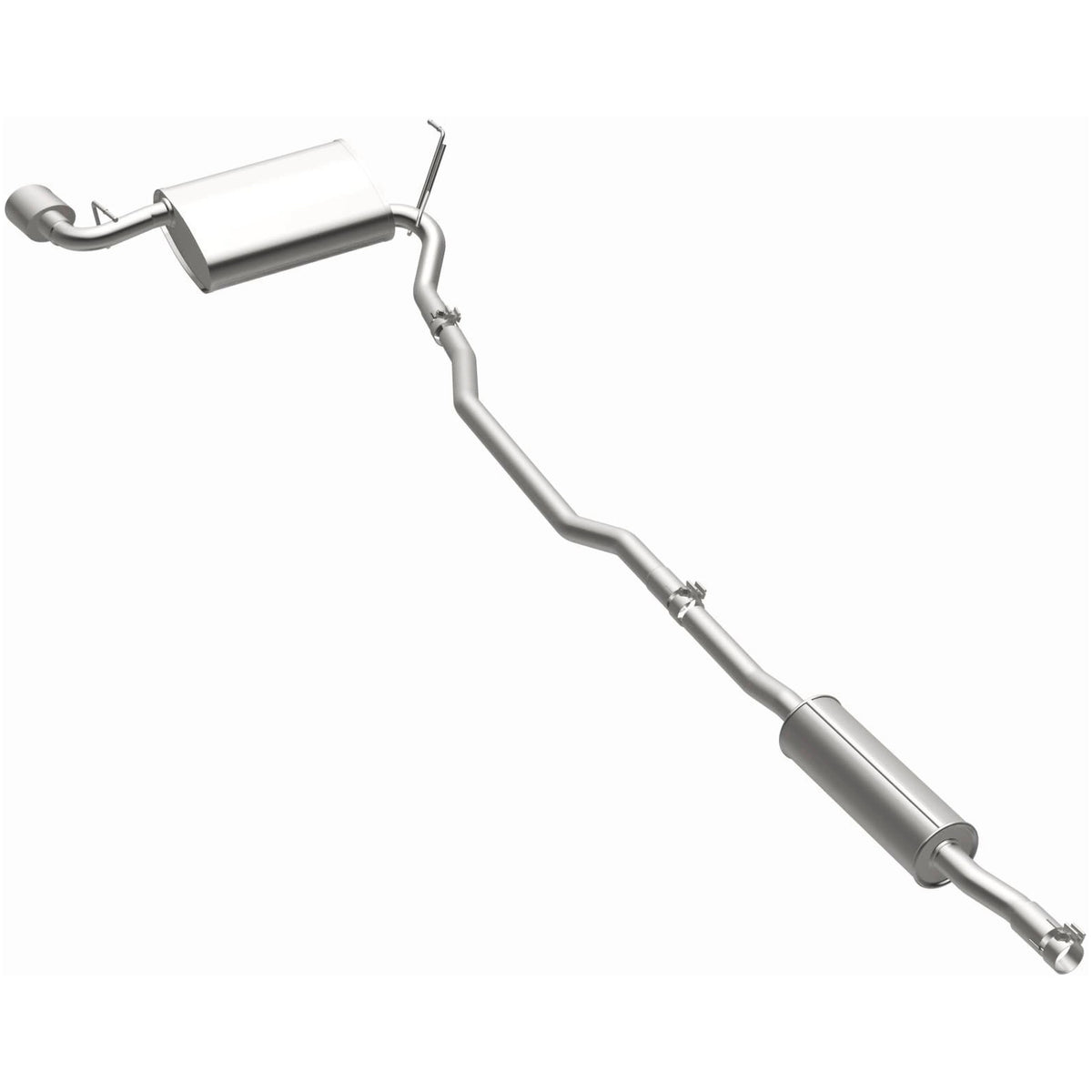 Satin exhaust system kit from BRExhaust part number 106-1016