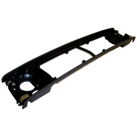 Black body header panel from Crown Automotive Jeep Replacement part number 83506616