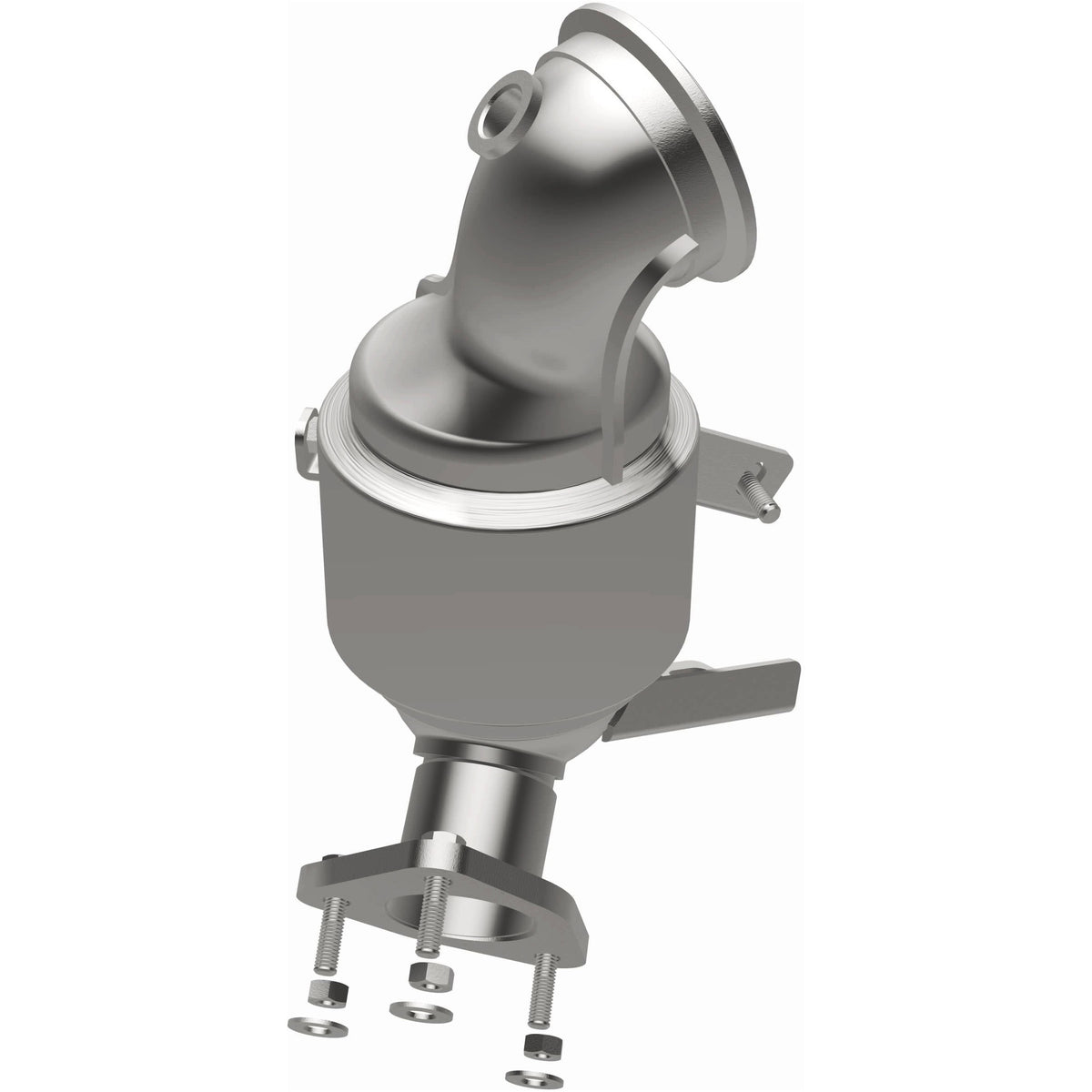 Stainless stainless steel catalytic converter from MagnaFlow Exhaust Products part number 551092
