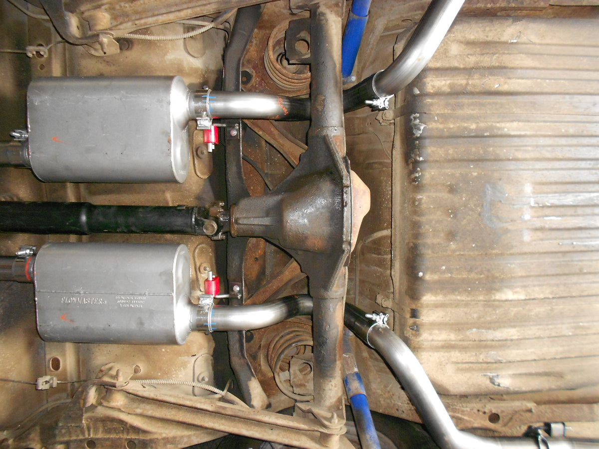 Flowmaster 817409 American Thunder Crossmember-Back Exhaust SystemExhaust System KitFlowmaster